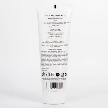 Nourish Organic Hydrating And Smoothing Body Lotion Lavender Mint, 8 Oz