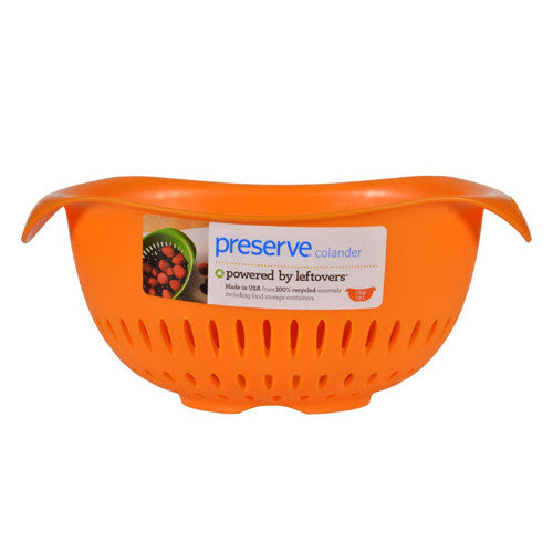 Preserve Small 1.5 Quart Capacity Colander Orange, 1 Ea