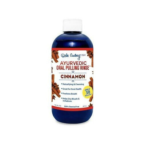 Dale Audrey Ayurvedic Cinnamon Oral Pulling Rinse Drops, 8 Oz