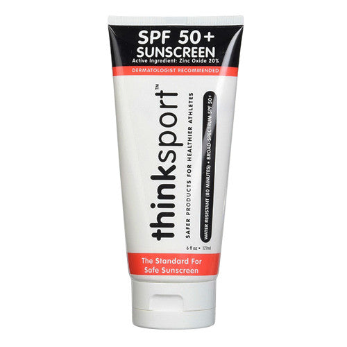 Thinksport Broad spectrum Sunscreen SPF 50 Plus for Healthier Athletes, 6 Oz