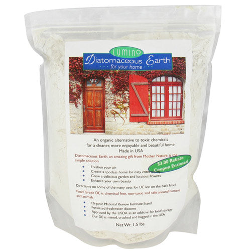 Lumino Diatomaceous Earth For Your Home - 1.5 Lbs
