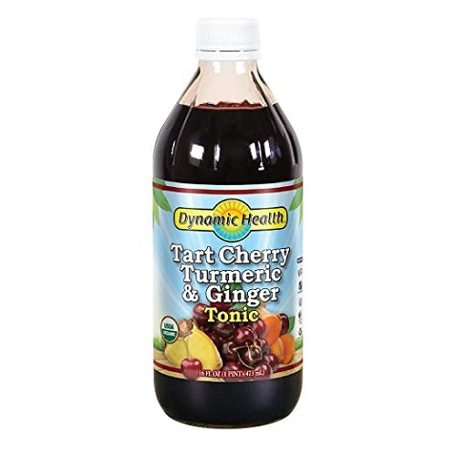 Dynamic Health Tart Cherry Turmeric and Ginger Tonic, 16 Oz