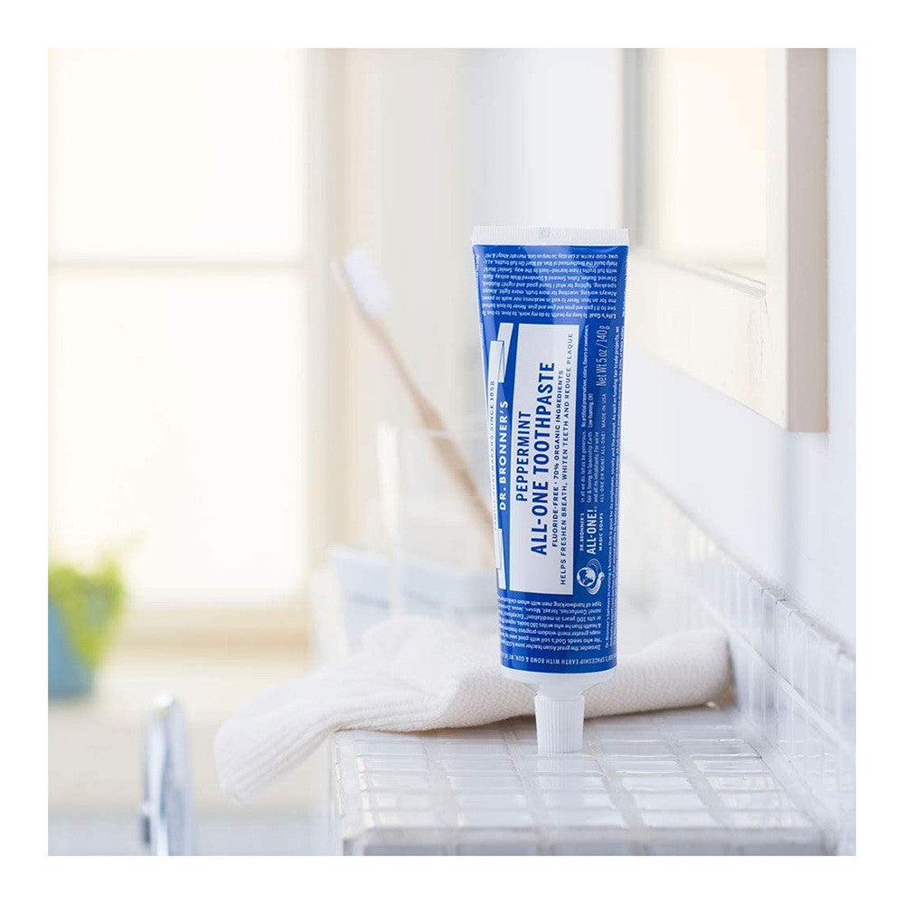 Dr. Bronner's Peppermint Toothpaste Peppermint - 5 Oz