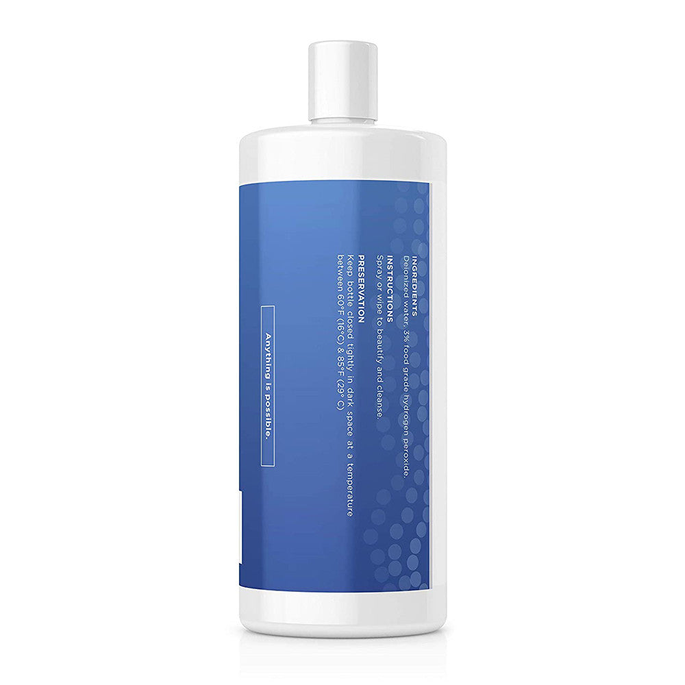 Essential Oxygen 3% Food Grade Hydrogen Peroxide, 32 oz