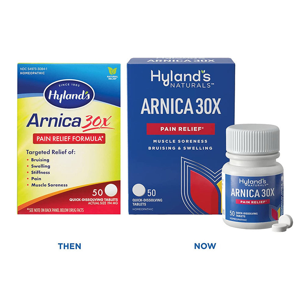 Hylands Arnica 30X Pain Relief Quick Dissolving Tablets, 50 Ea
