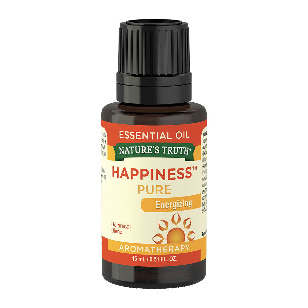 Nature's Truth Aromatherapy Happiness 100% Pure Essential Oil, 0.51 Oz