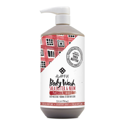 Alaffia Body Wash, Passion Fruit, 32 Oz