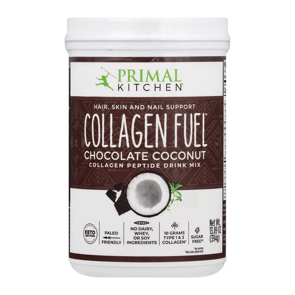 Primal Kitchen Collagen Fuel Protein Mix, Chocolate Coconut, 13.1 Oz