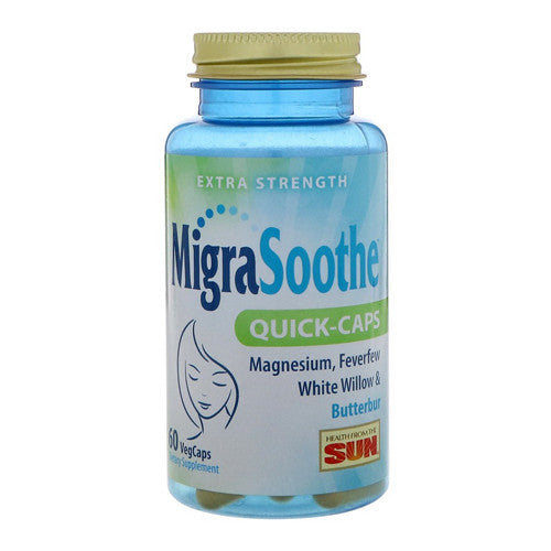 Health From The Sun MigraSoothe Quick Caps Extra Strength Vegetable Capsules, 60 Ea