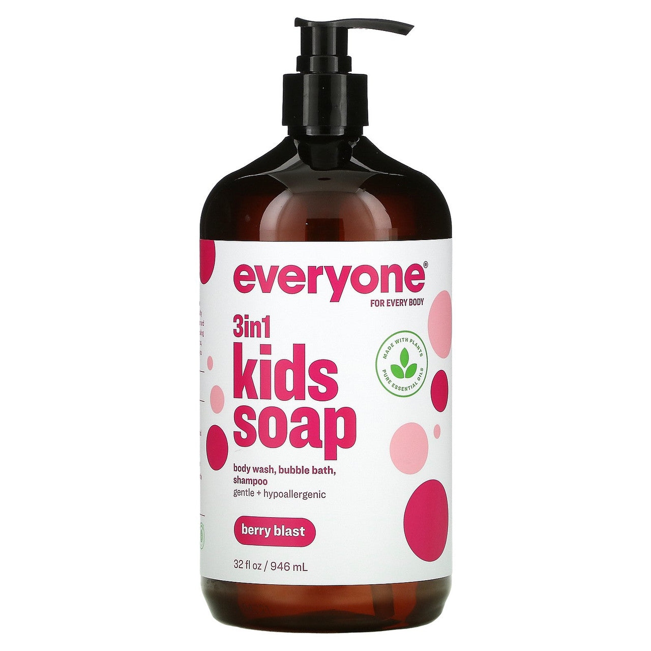 Everyone Kids Soap 3 in 1 Berry Blast, 32 Oz