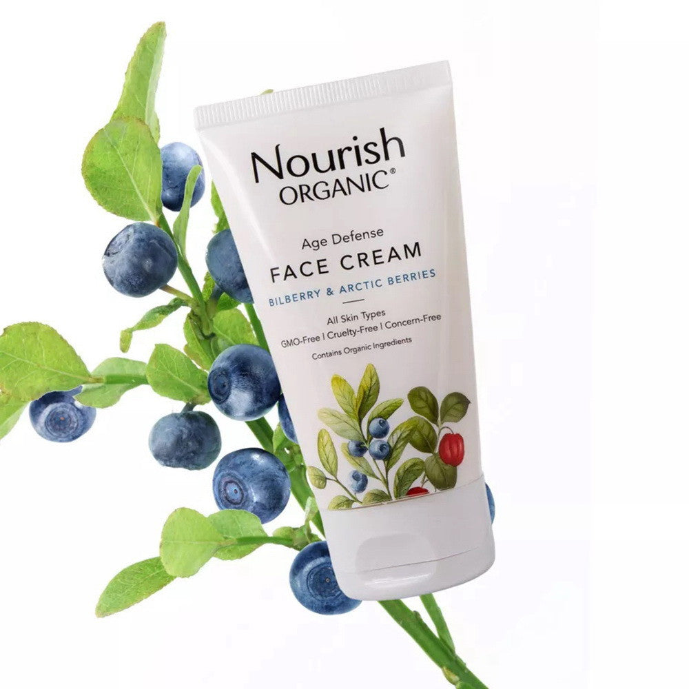 Nourish Organic Age Defense Face Cream, 1.7 Oz