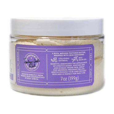 Shea Radiance Pure Whipped Shea Butter, Lavender Bliss, 7 Oz
