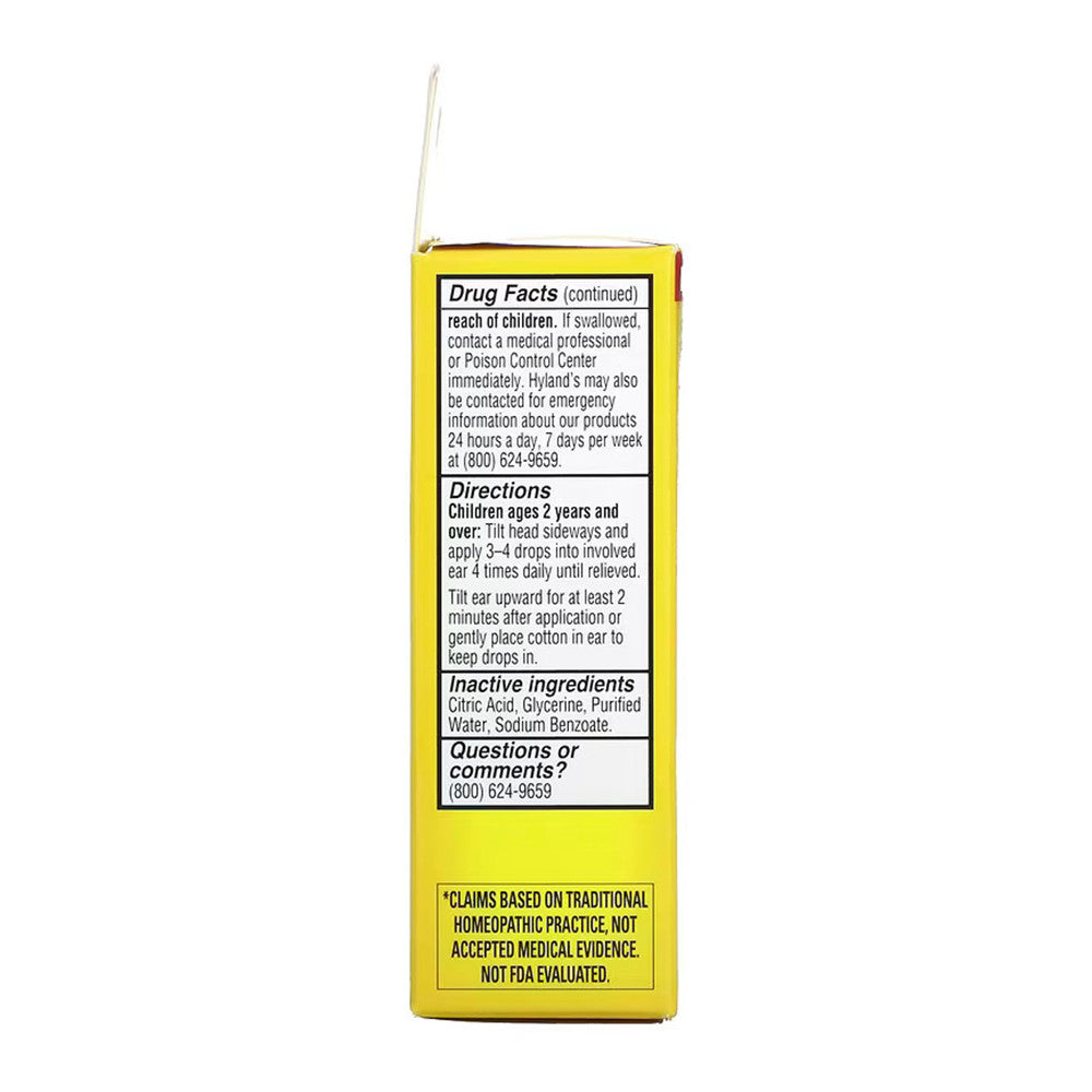 Hylands 4 Kids Earache Relief Drops, 0.33 Oz