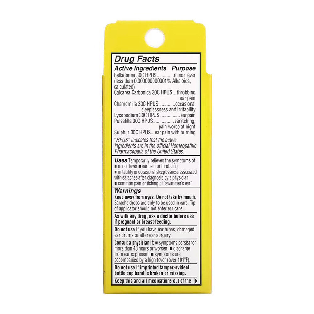 Hylands 4 Kids Earache Relief Drops, 0.33 Oz