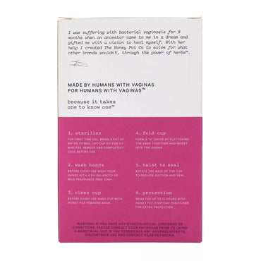 The Honey Pot Company Menstrual Cup Size 1, 1 Ea