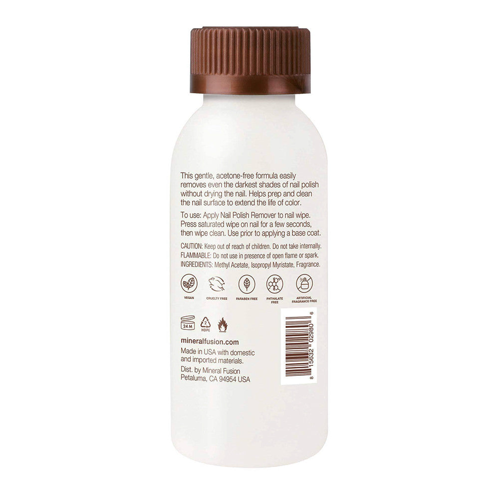 Mineral Fusion Mini Nail Polish Remover, 3 Oz