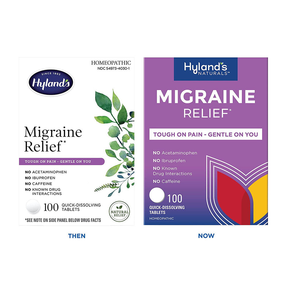 Hylands Migraine Relief Quick Dissolving Tablets, 100 Ea
