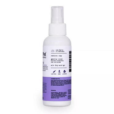 The Honey Pot Company, Refreshing Lavender Rose Panty and Body Plant Derived Deodorant Spray, 4 Oz