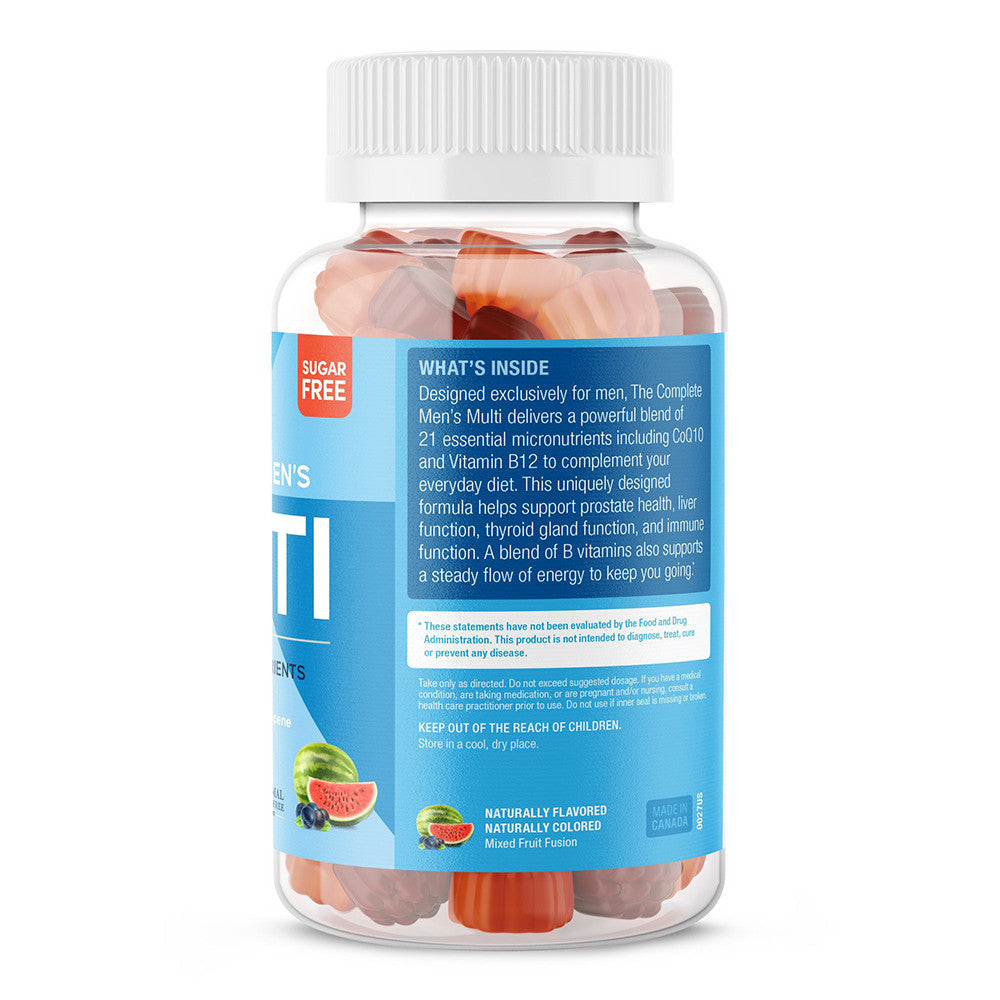 SUKU Vitamins Complete Mens Multi Gummies Mixed Fruit Flavour, 60 Ea