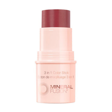 Mineral Fusion Multi Use 3 In 1 Color Stick Berry Glow, Sheer Red Berry, 0.16 Oz