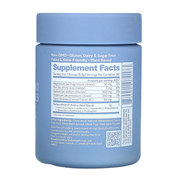 BodyHealth Perfect Amino Electrolytes Watermelon, 5.5 Oz