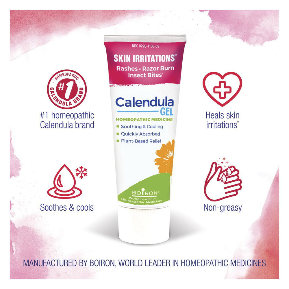 Boiron Homeopathic First Aid Calendula Cream, 2.6 Oz