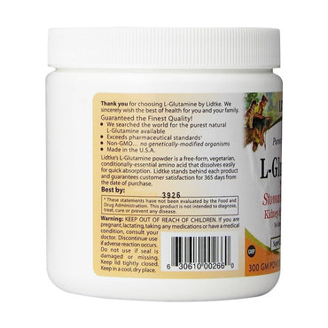 Lidtke Technologies L Glutamine Powder,