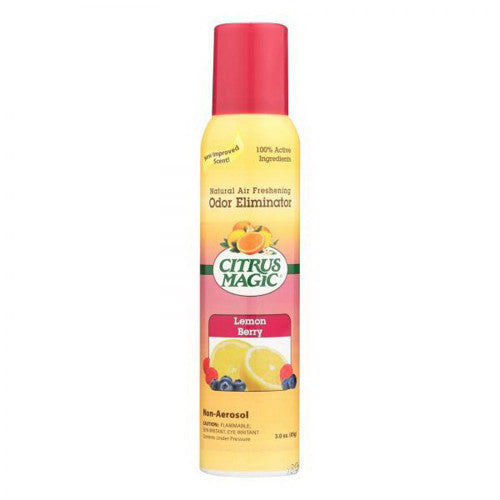 Citrus Magic Odor Eliminating Air Freshener, Lemon Berry - 3.5 Oz
