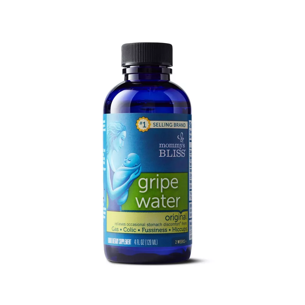 Mommys Bliss Gripe Water Original, 4 Oz