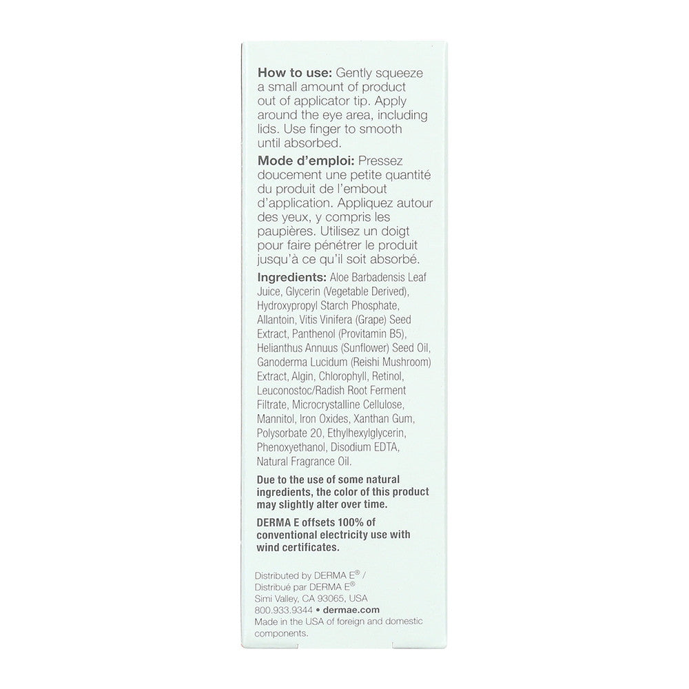 Derma E Anti Wrinkle Eye Treatment Gel, 0.5 Oz