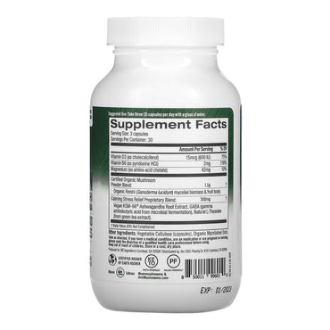 Om Mushroom Superfood Gently Zen Mushroom Blend Capsules, 90 CT