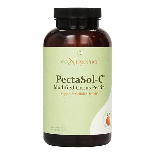 EcoNugenics PectaSol Modified Citrus Pectin Capsules for Total Body Health 270Ea