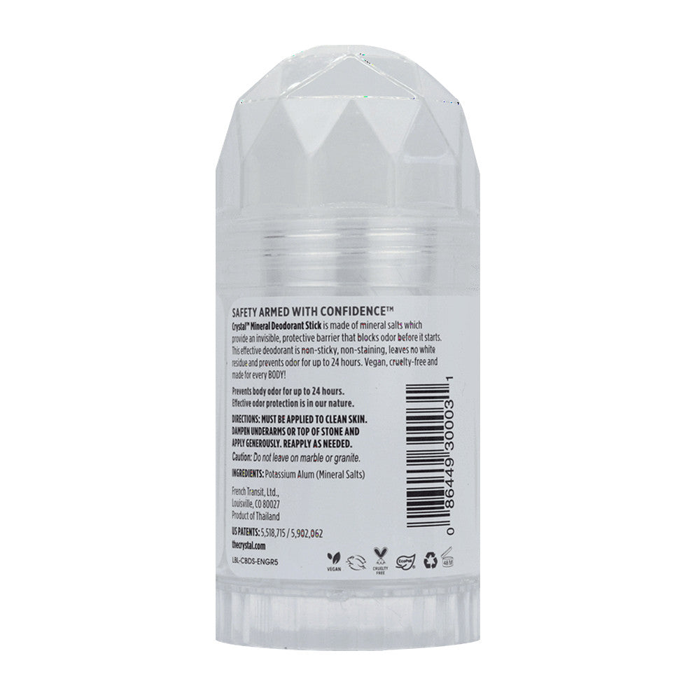 Crystal Body Deodorant Stick, 4.25 Oz
