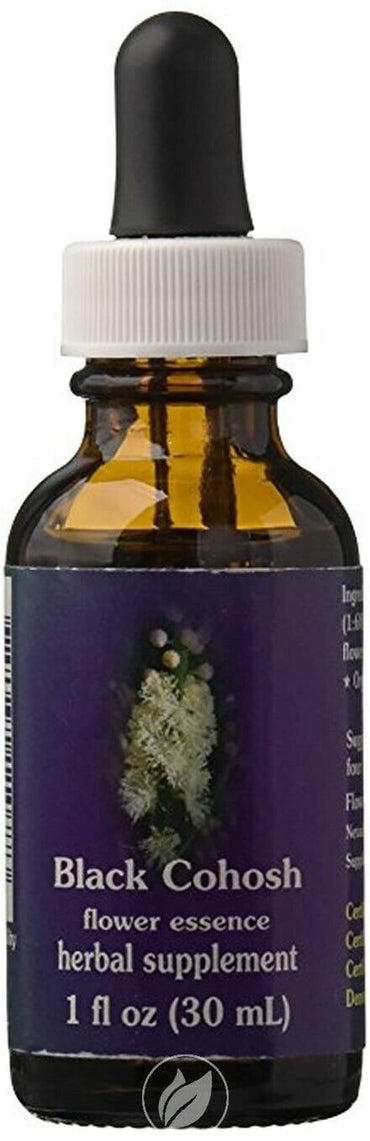 Flower Essence Black Cohosh Herbal Supplement Dropper, 1 Oz