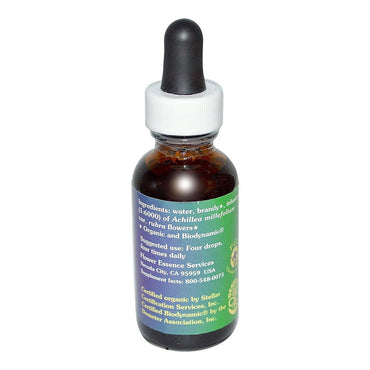 Flower Essence Services Pink Yarrow Dropper Herbal Supplements, 1 Oz