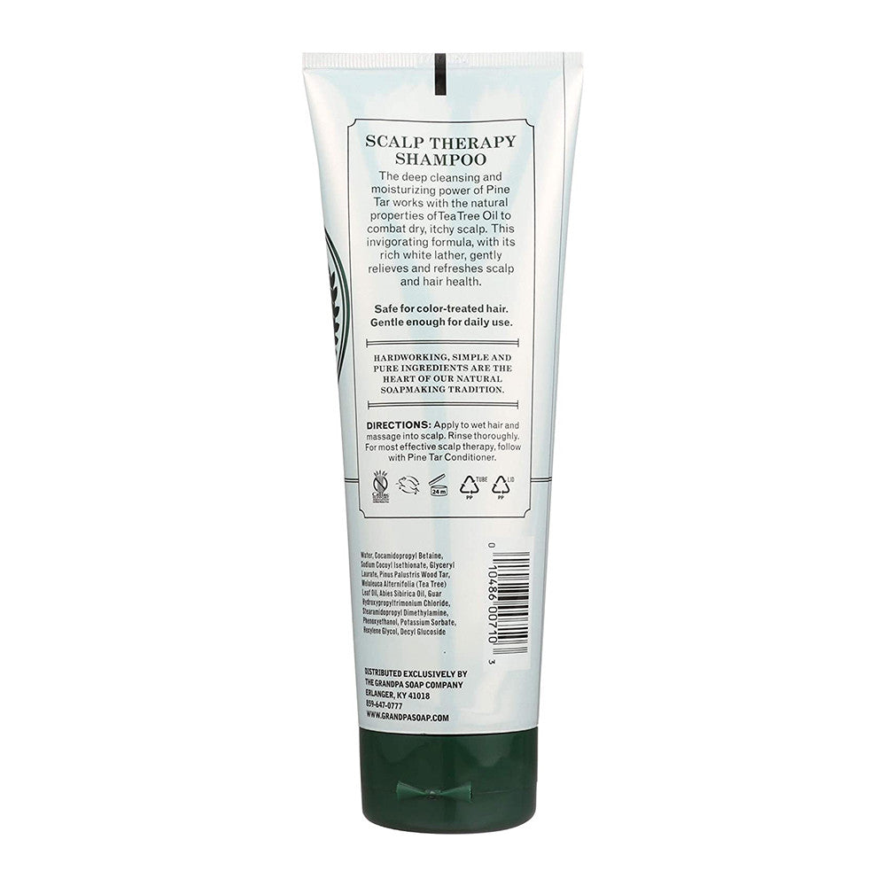 Grandpas Pine Tar Hair Shampoo For All Hair Types, 8 Oz