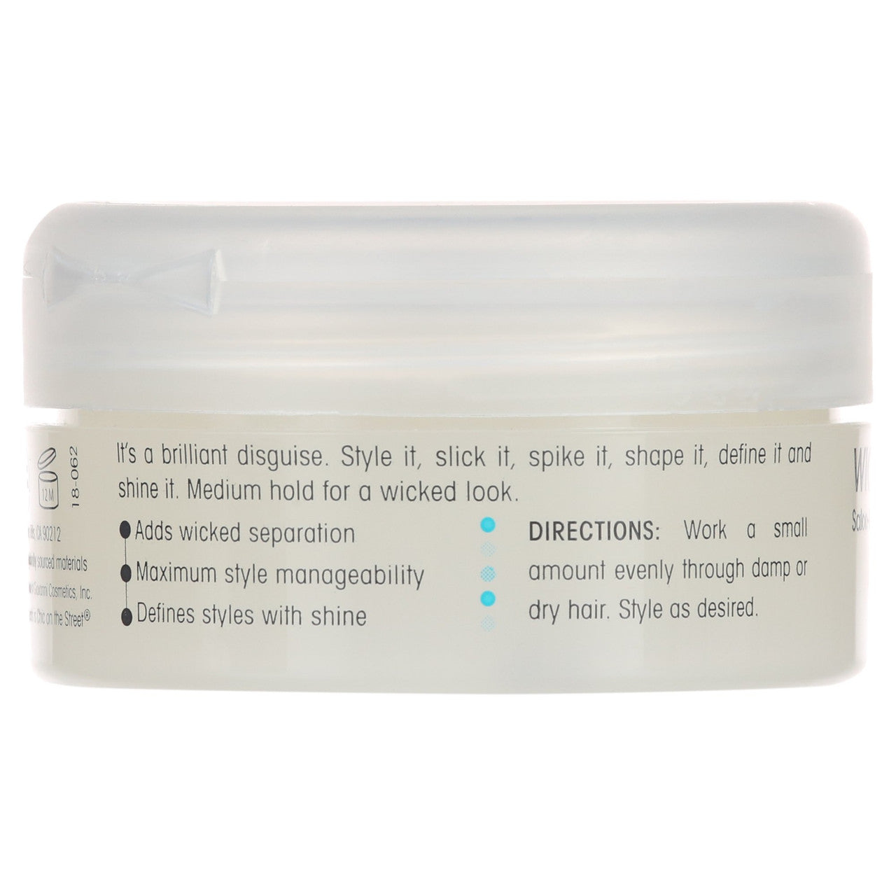 Giovanni All Natural Wicked Hair Wax Definition Of Styling Pomade, 2 Oz