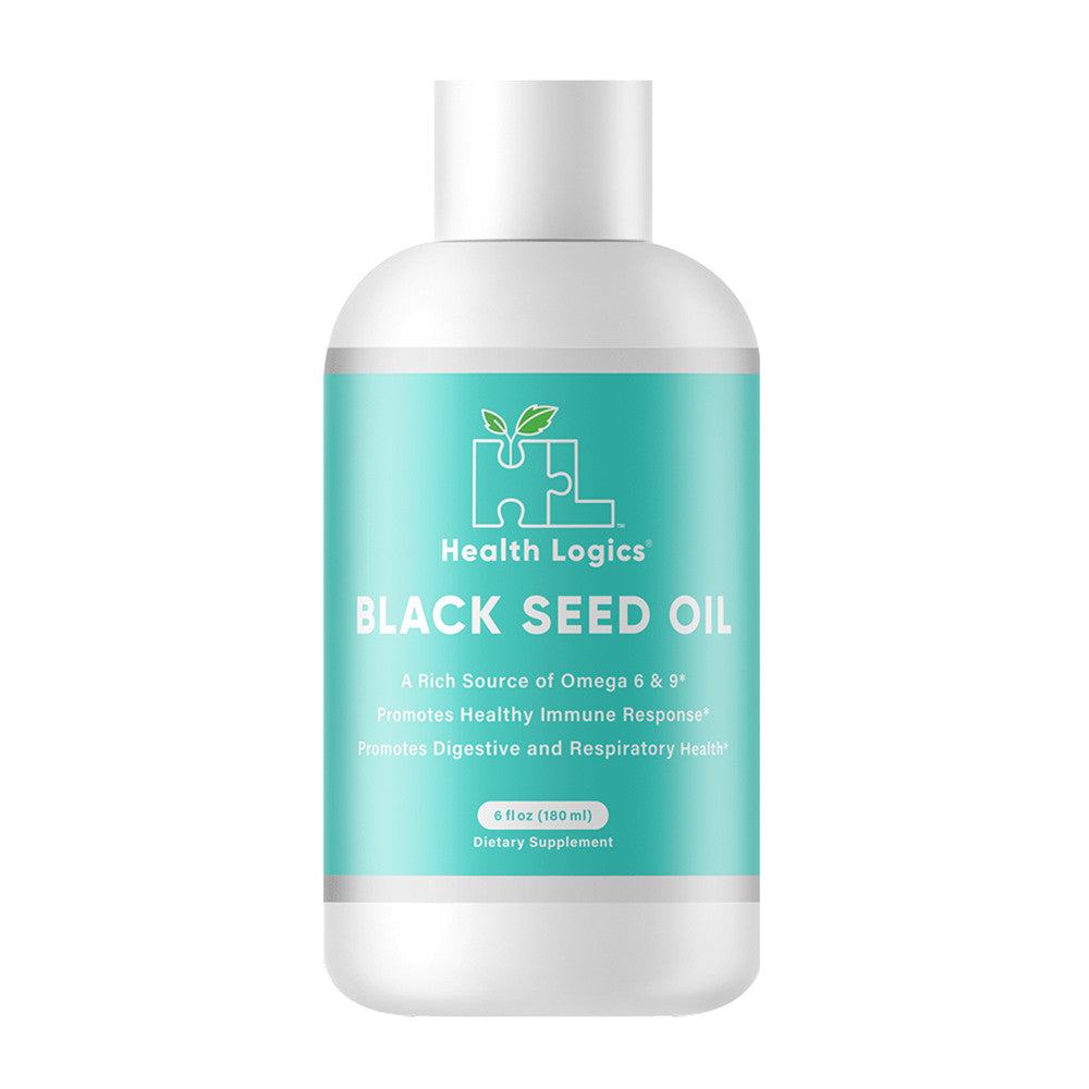 Health Logics Black Seed Oil, Digestive and Immune Health, 6 Oz