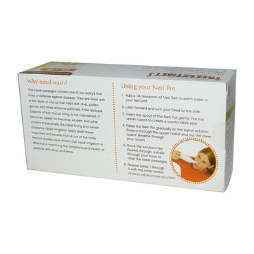 Himalayan Institute Neti-Wash No Breakable Eco Neti Pot - 1 Pot