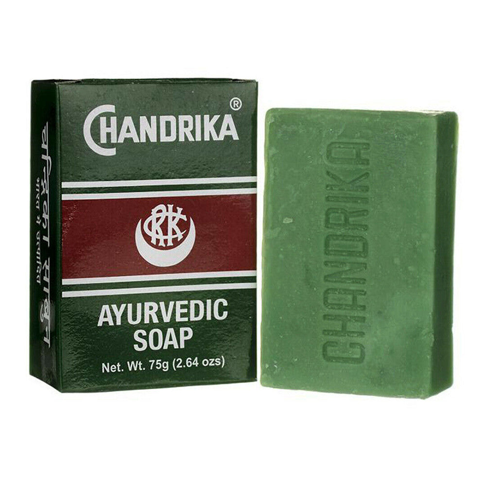 Chandrika Ayurvedic Herbal And Vegetable Oil Soap - 2.64 Oz