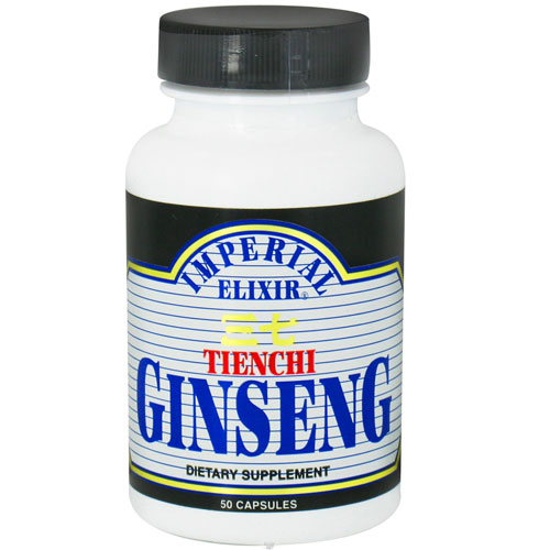 Imperial Elixir Imperial Tienchi Ginseng Capsules 50Ea