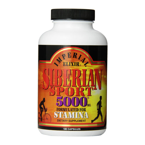 Imperial Elixir Siberian Sport 5000mg Capsules for Stamina 180Ea