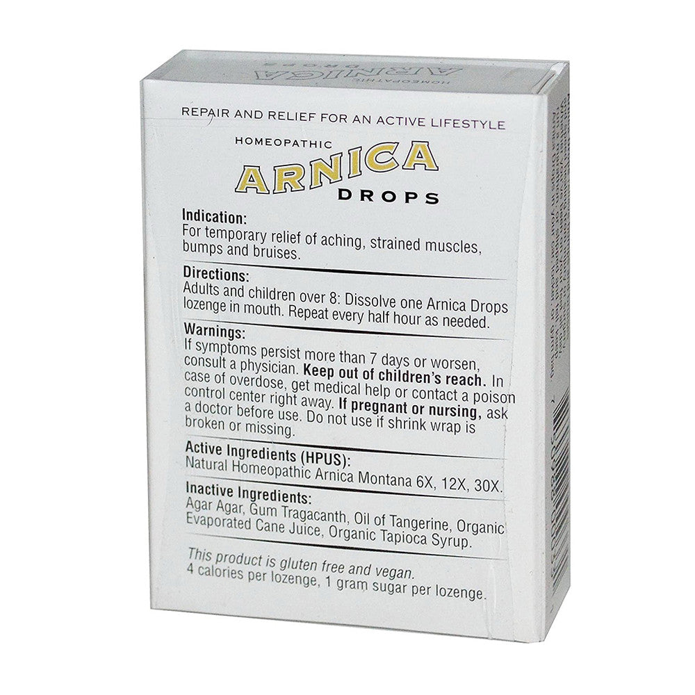 Historical Remedies Homeopathic Arnica Drops Repair and Relief Lozenges, 30 Ea