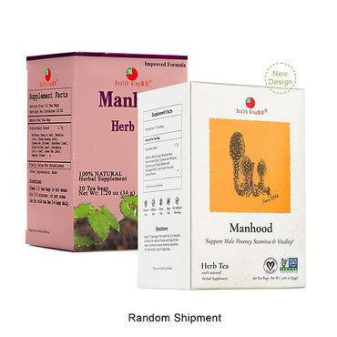 Health King Manhood Herb Tea bags, 20 Ea