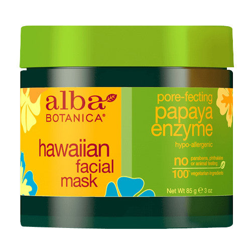 Alba Botanica Hawaiian Papaya Enzyme Facial Mask - 3 Oz