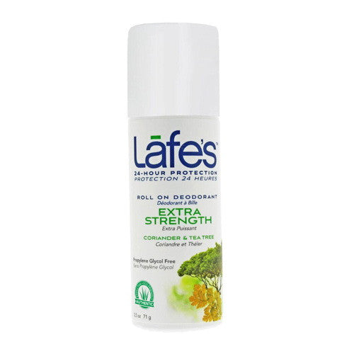Lafes All Natural Tea Tree Deodorant Stick - 2.5 Oz