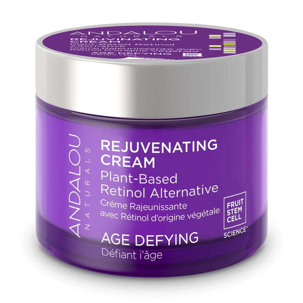 Andalou Naturals Age Defying Plant-Based Retinol Alternative Cream, Mini, 1 OZ