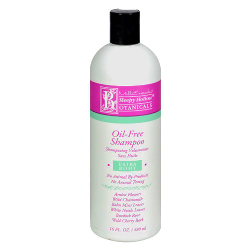Mill Creek Sleepy Hallow Botanicals Oil-Free Hair Shampoo Extra Body, 16 Oz