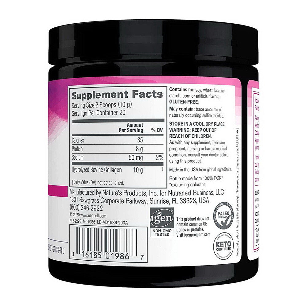 NeoCell Super Collagen Dietary Supplement Powder - 7 Oz
