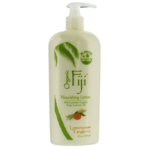 Organic Fiji Nourishing Lotion Lemongrass, Tangerine - 12 Oz